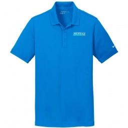 Nike® Golf Dri-FIT Solid Icon Pique Custom Polo Shirts - Men's